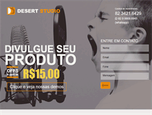 Tablet Screenshot of desertstudio.com.br